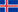 Flag for Icelandic language
